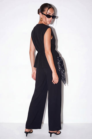 Pantalone TDRSS26AU00036 - crna