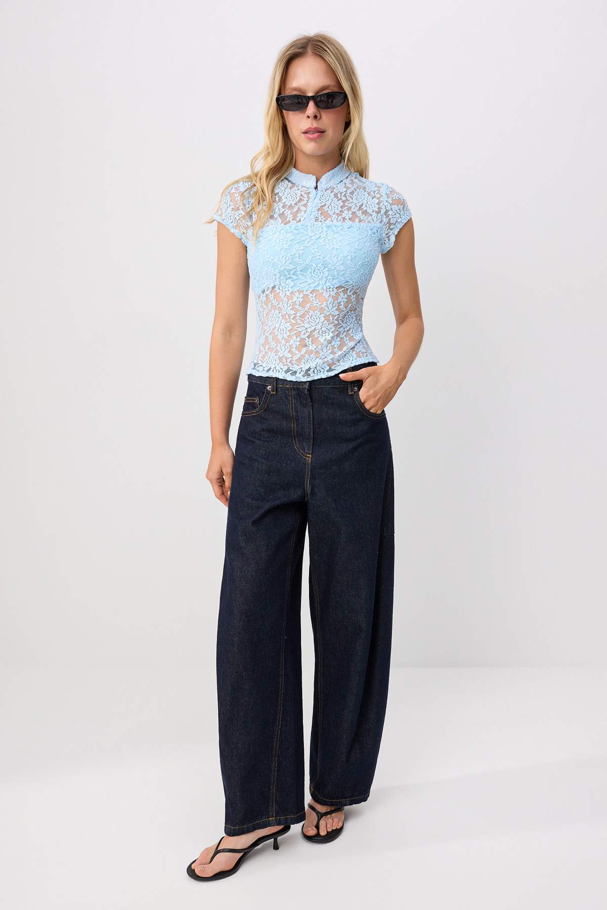 Bluze TWOSS26BZ01023 - plava