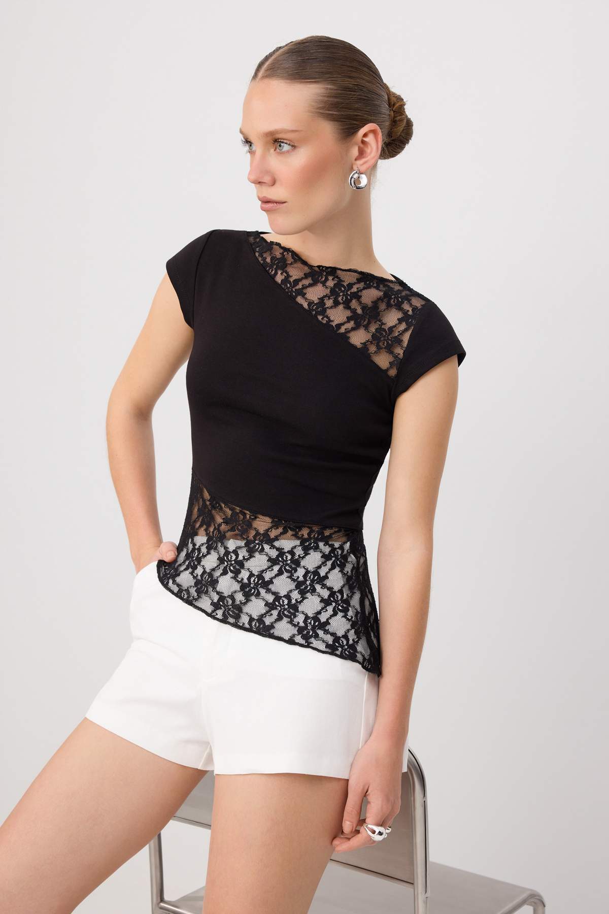 Bluze TWOSS26BZ01060 - crna