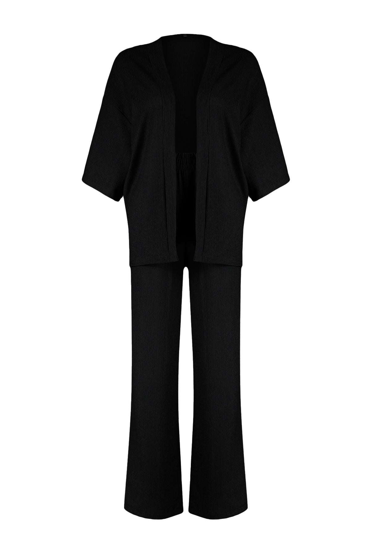 Pantalone TWOSS24AU00091 - crna