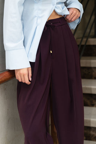 Pantalone TWOSS25PL00126 - šljive [djesi-src-2c5b08b0044e9407d4ceee149edcf9c83a42318c4000028d6ecf49ac73fe07a0]
