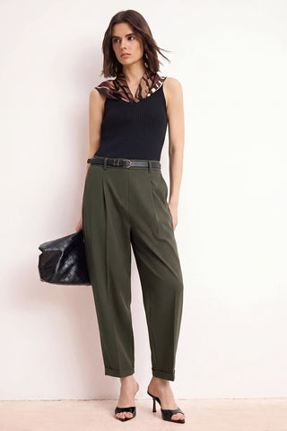 Pantalone TWOSS26PL00058 - khaki [djesi-src-aceab929b6379399876f1f8c42468e1521fcf81c615d476fd542261ff479e3ba]