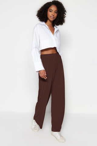 Pantalone TWOSS23PL00129 - braon [djesi-src-66230a90a81abdb47746be68ab2d48bf991051fb5ed8031ee1addee74a87d994]