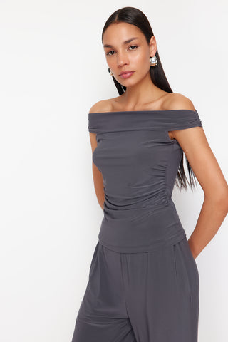 Bluze TWOSS24AU00035 - siva