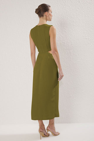 Haljine TWOSS25EL00017 - zelena