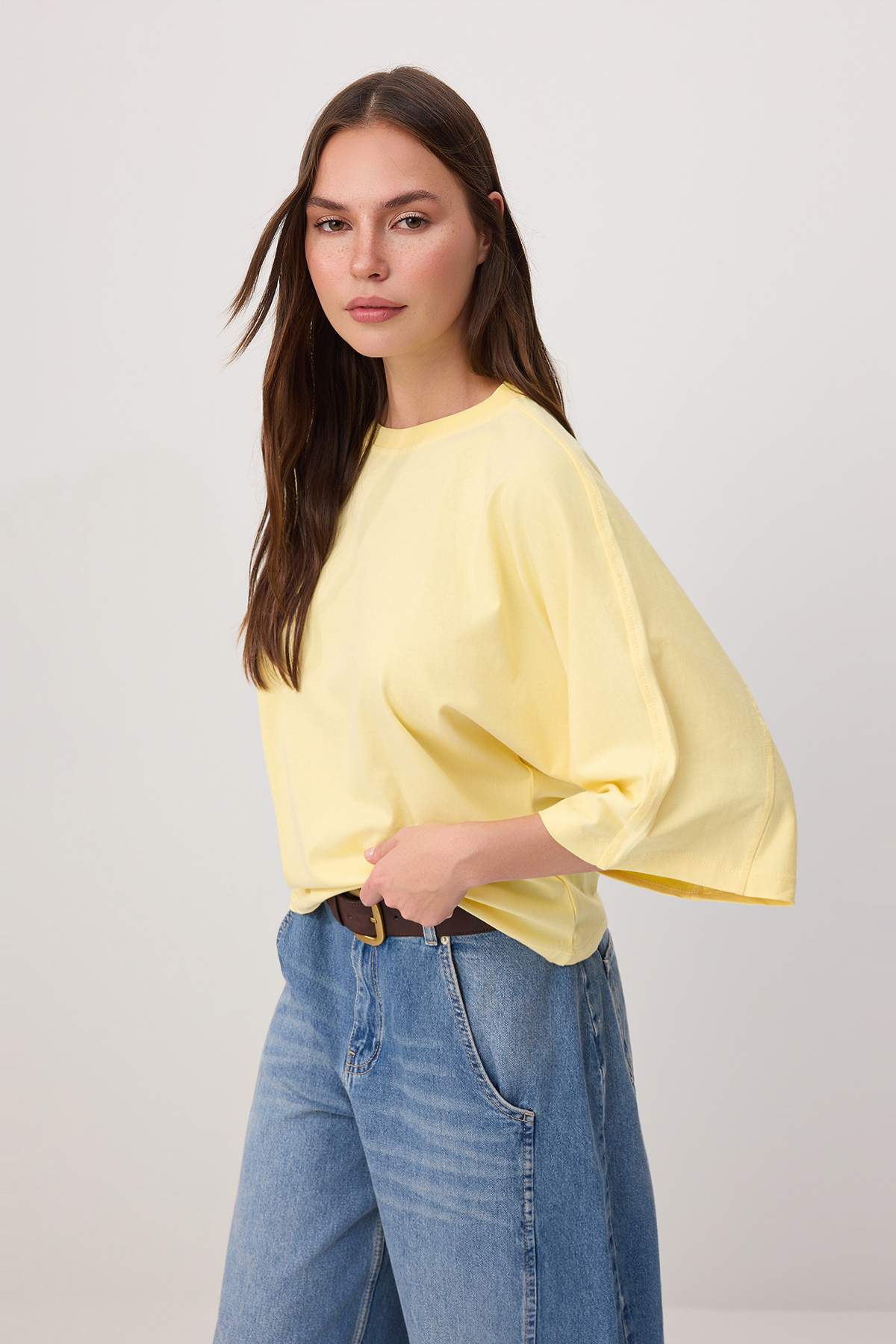 Majice TWOSS26TS00047 - žuta [djesi-src-ce726977140f6ae0a91d307f27455211f06a7843e63863a2611b79c9525985aa]