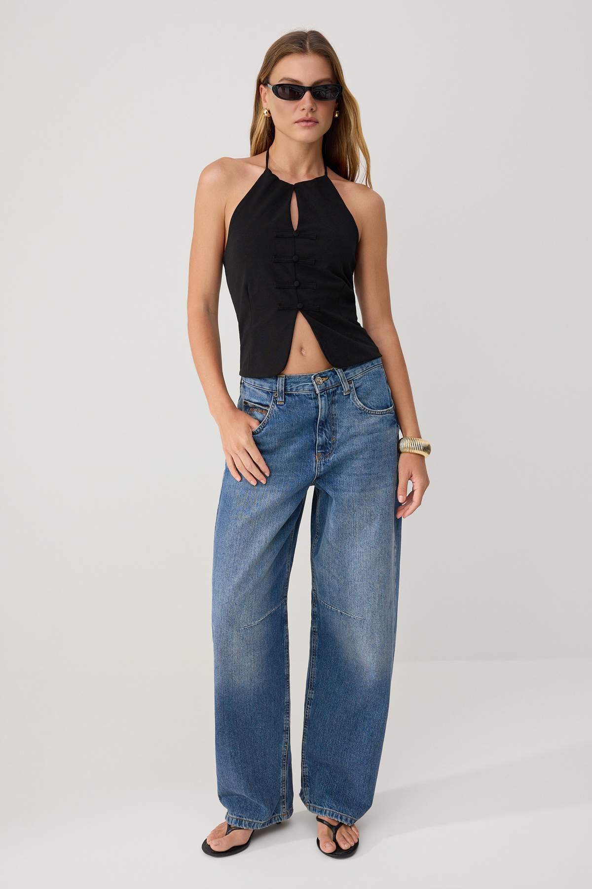 Bluze TWOSS26BZ01019 - crna