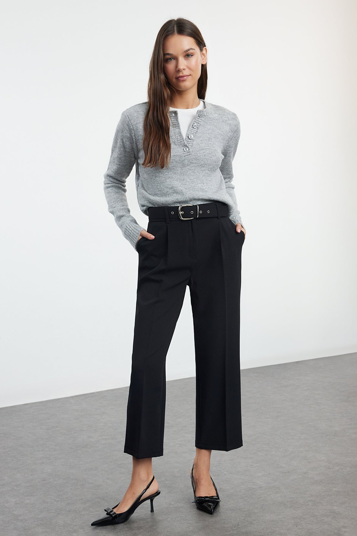 Pantalone TWOAW25PL00043 - crna [djesi-src-519d7d2716278dbad1ab28eaddc80644403177c07891263ed404792da3256e30]