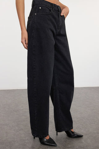 Farmerke TWOAW25JE00328 - crna