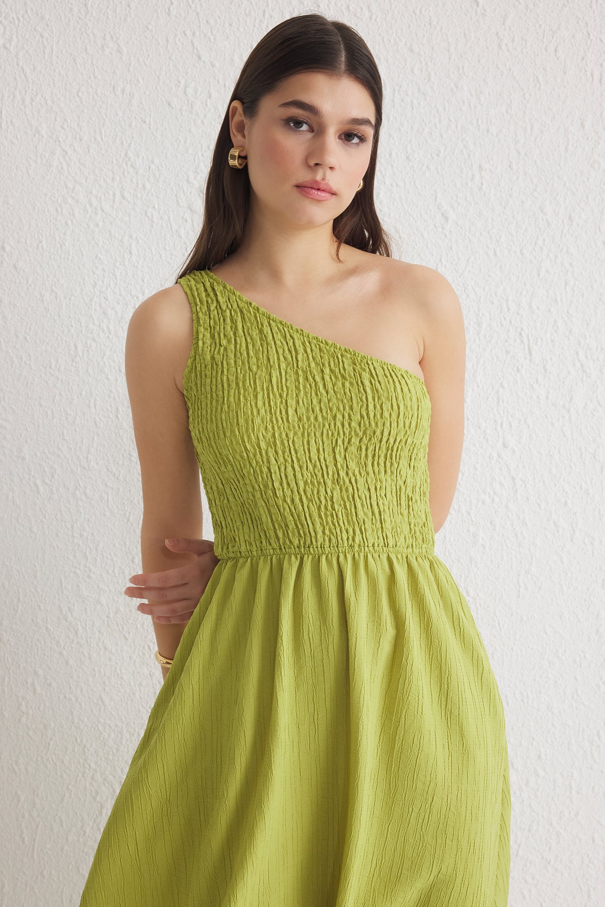 Haljine TWOSS23EL01830 - khaki