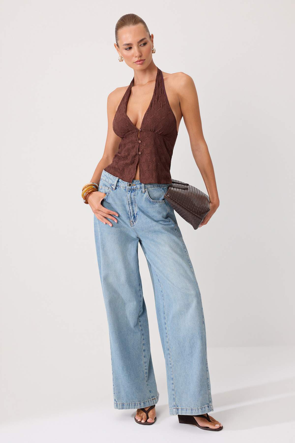 Bluze TWOSS26BZ00988 - braon
