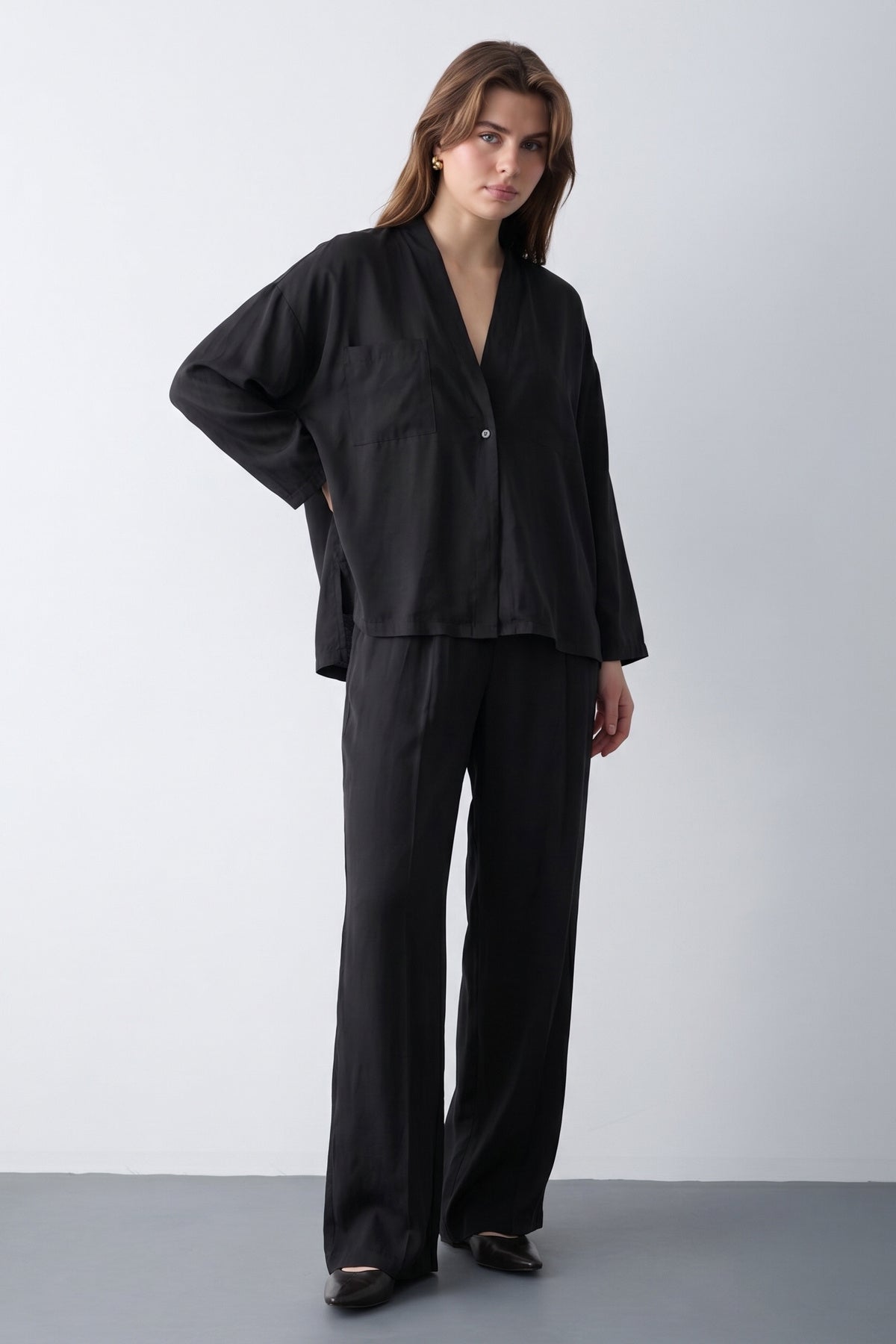 Bluze TWOSS26AU00178 - crna