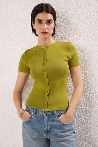 Bluze TWOSS25BZ00300 - zelena