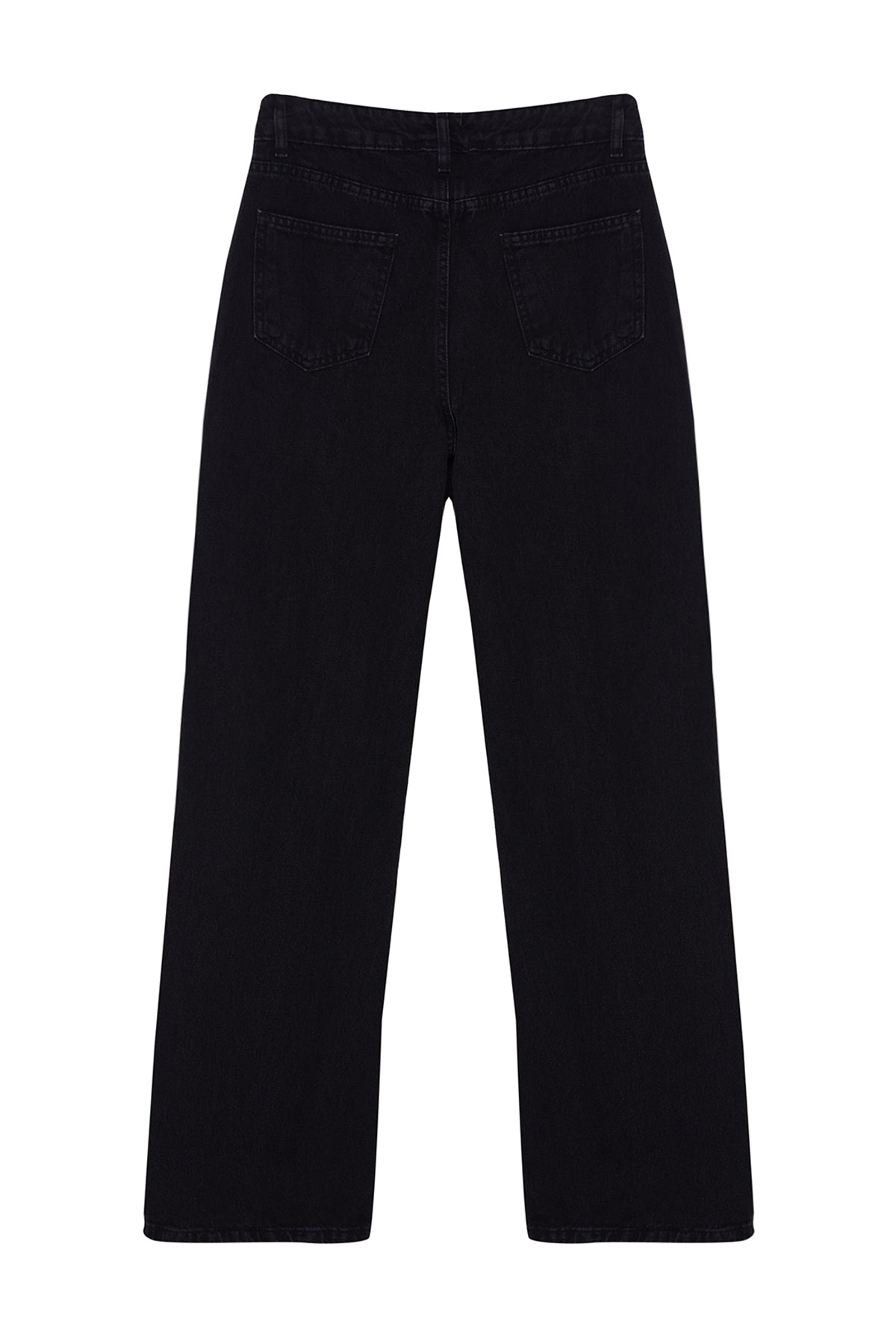 Farmerke TWOAW23JE00345 - crna