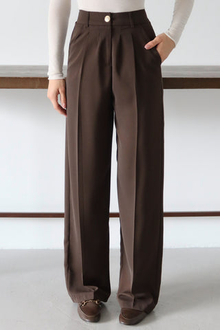 Pantalone TWOAW26PL00161 - braon [djesi-src-0554d5bb815d05ae29e681c60f918559955f57572411bb5704b33d9a50220ae9]