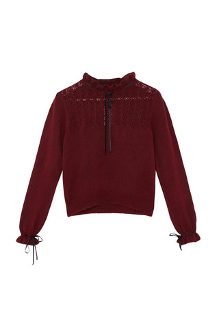 Džemper TWOAW21KZ2355 - bordo