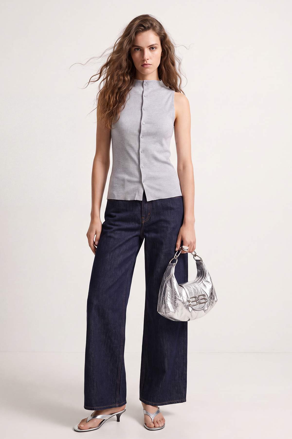 Bluze TWOSS26BZ00171 - siva