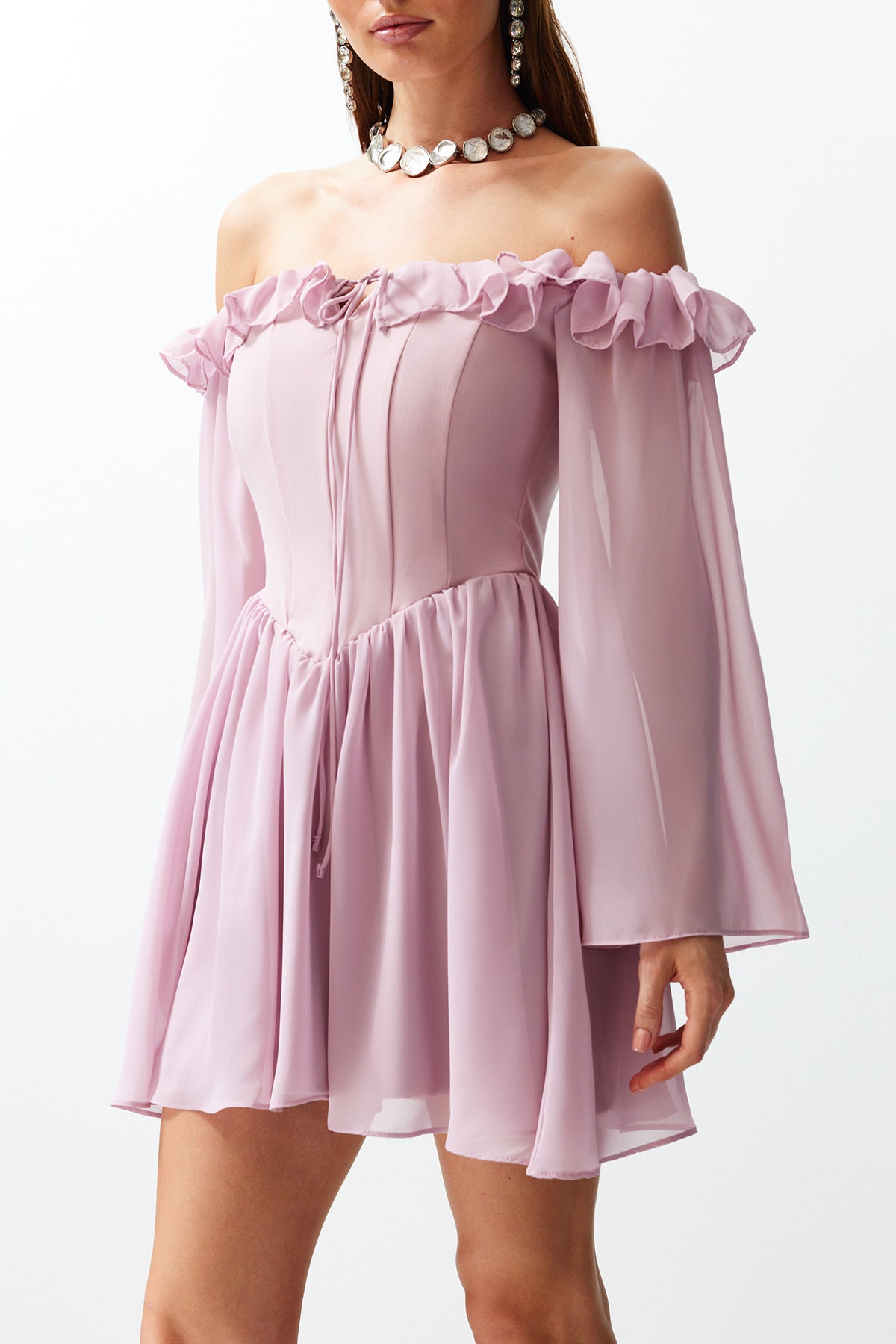 Haljine TPRSS23EL00096 - roze