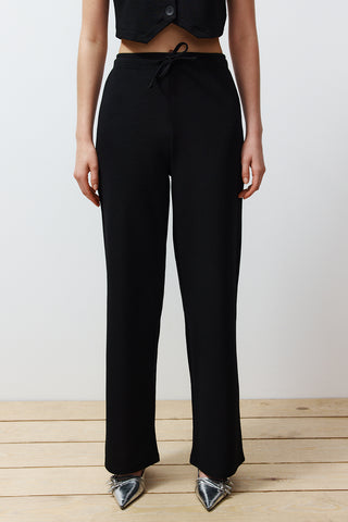 Pantalone TWOSS24AU00017 - crna