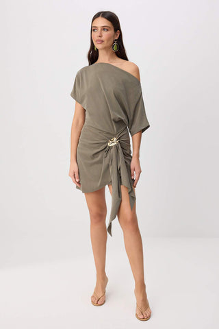 Haljine TWOSS26EL00675 - khaki