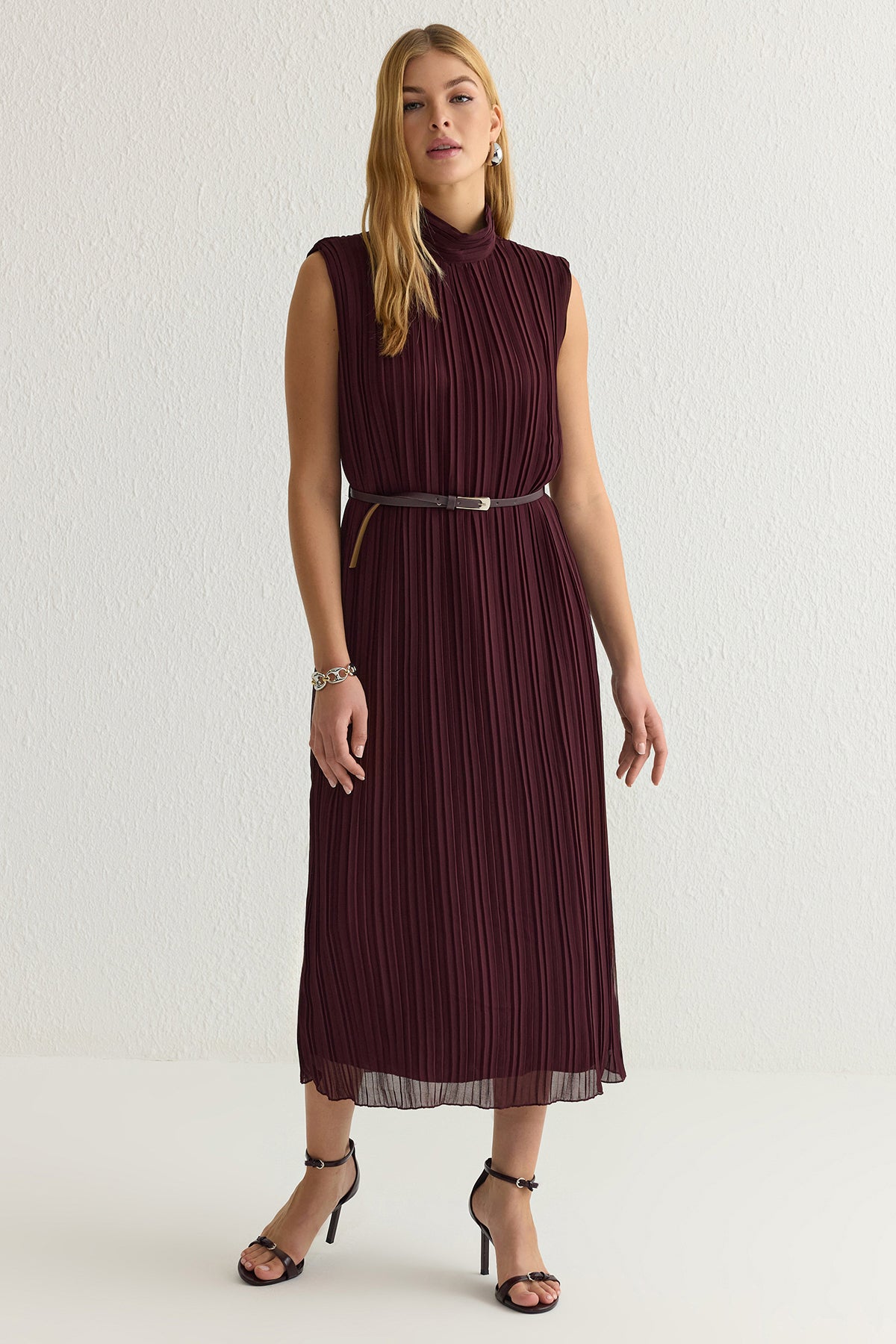 Haljine TWOSS25EL00118 - bordo