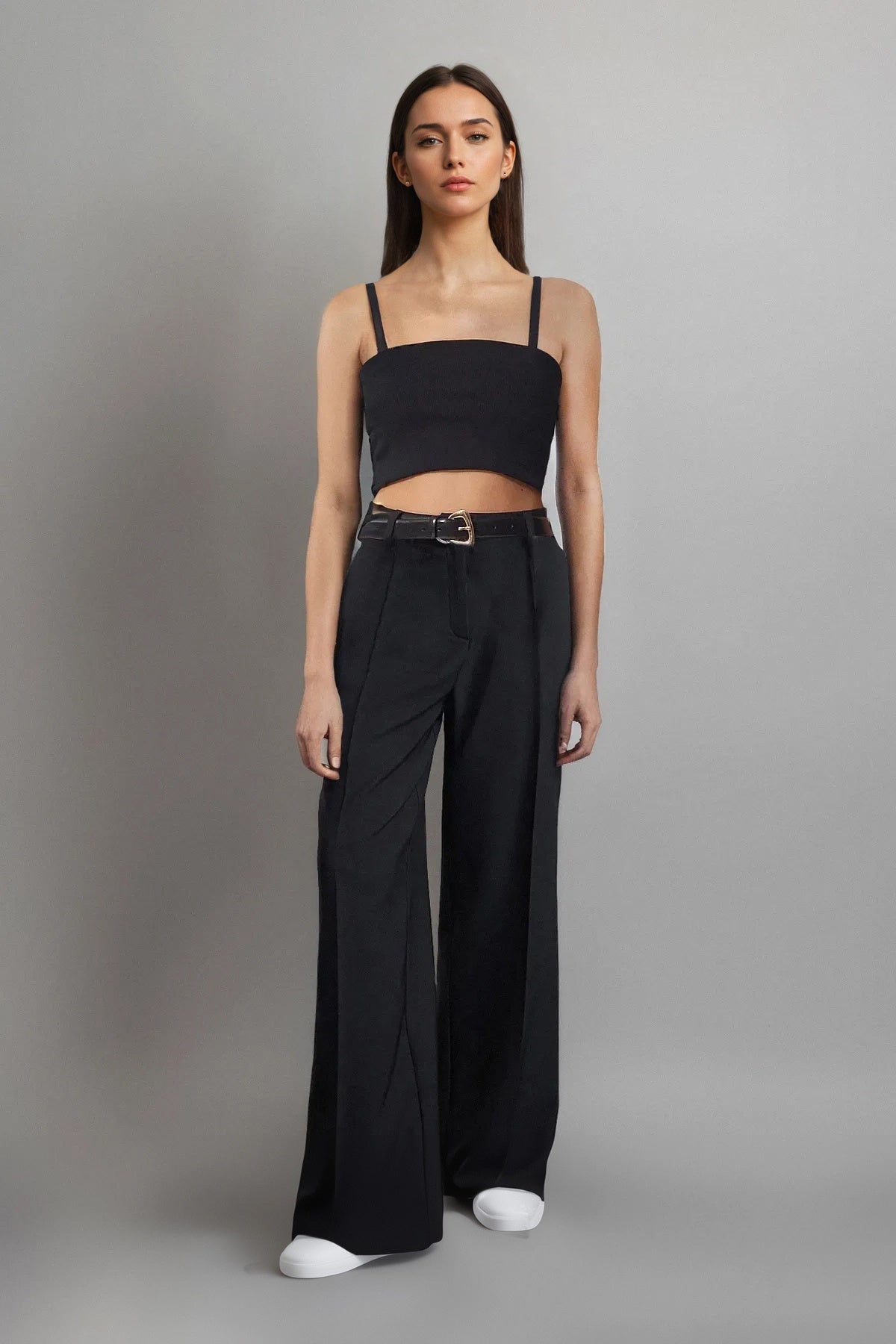 Pantalone TWOAW25PL00109 - crna [djesi-src-348b1a8d7137c4e61aec280c964f1d8fd797182f7dc700d0e9574df44e0a94de]