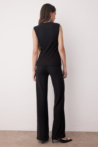 Pantalone TWOAW26AU00083 - crna