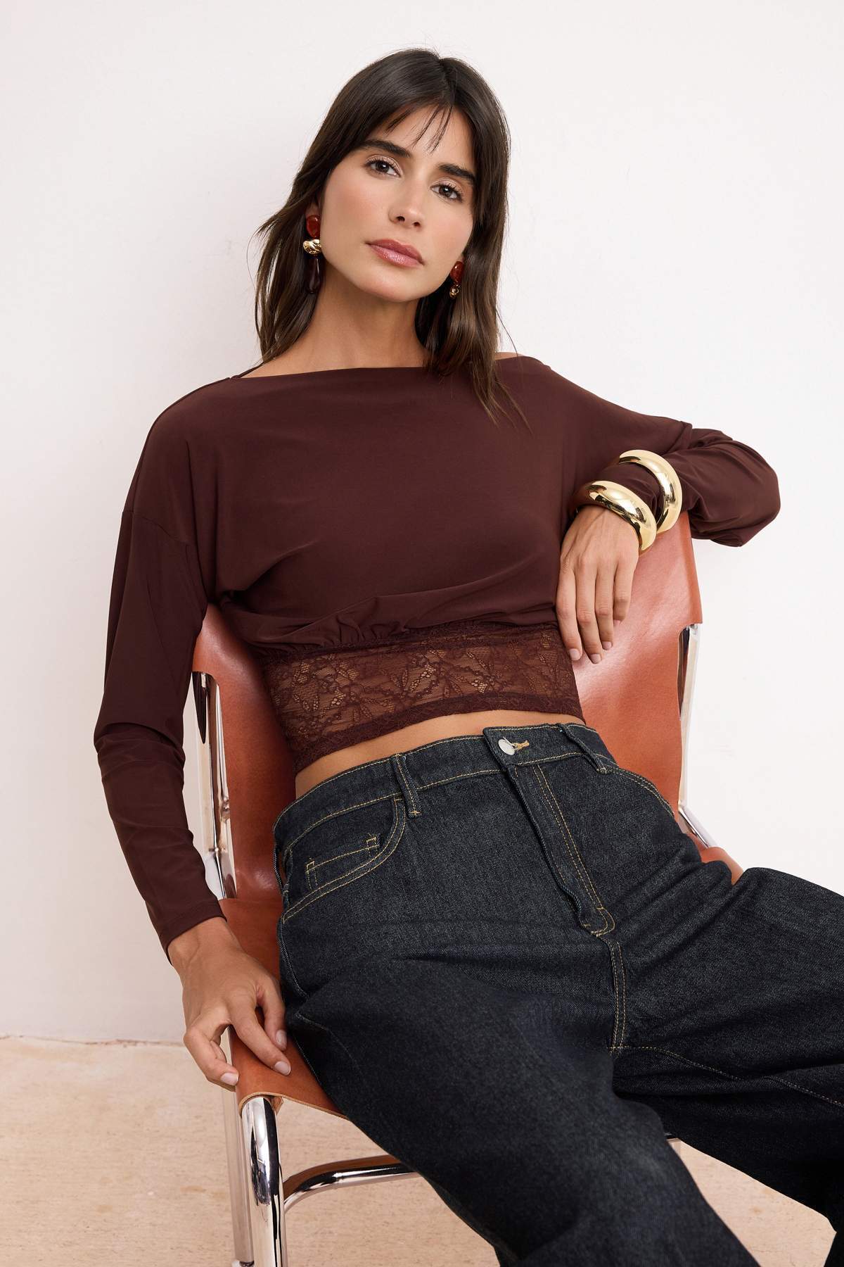 Bluze TPRSS26BZ00008 - braon