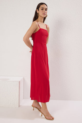 Haljine TWOSS25EL00626 - crvena