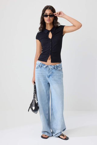 Bluze TWOSS26BZ01009 - crna