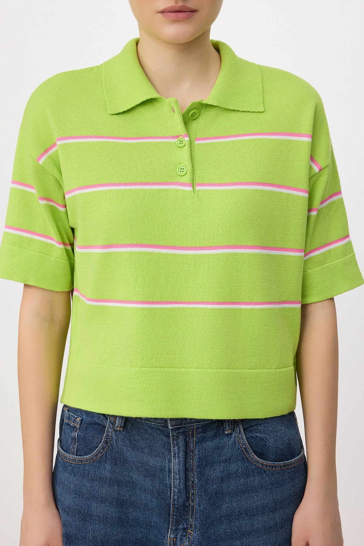 Bluze TWOSS26BZ00127 - zelena
