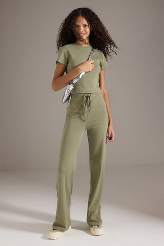 Kompleti TWOSS25AU00053 - khaki