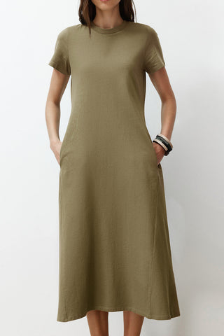 Haljine TWOSS24EL00169 - khaki