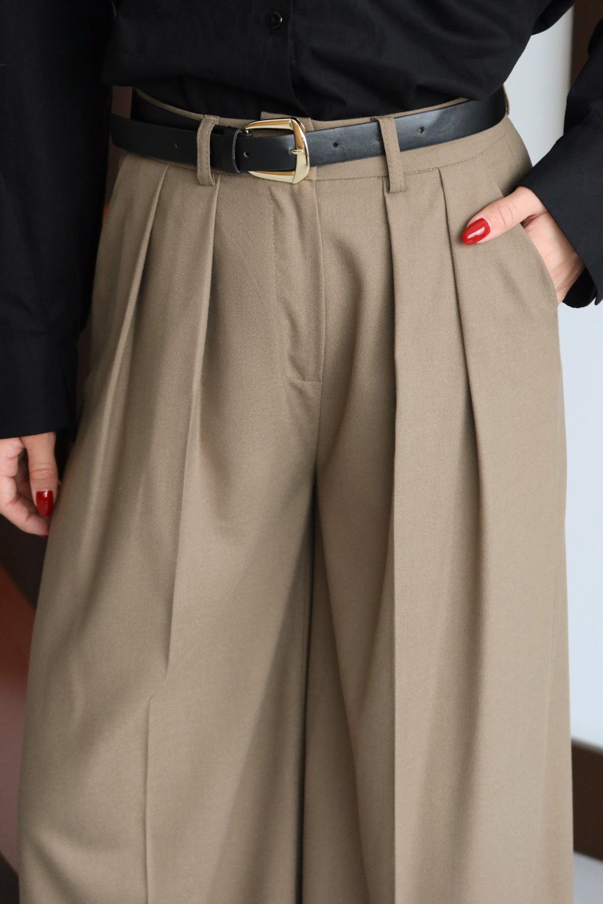 Pantalone TWOAW26PL00135 - vizon [djesi-src-d71054636d5a16bab02d65a9381e7eb23221565f26602c5ee92fad61073e053d]