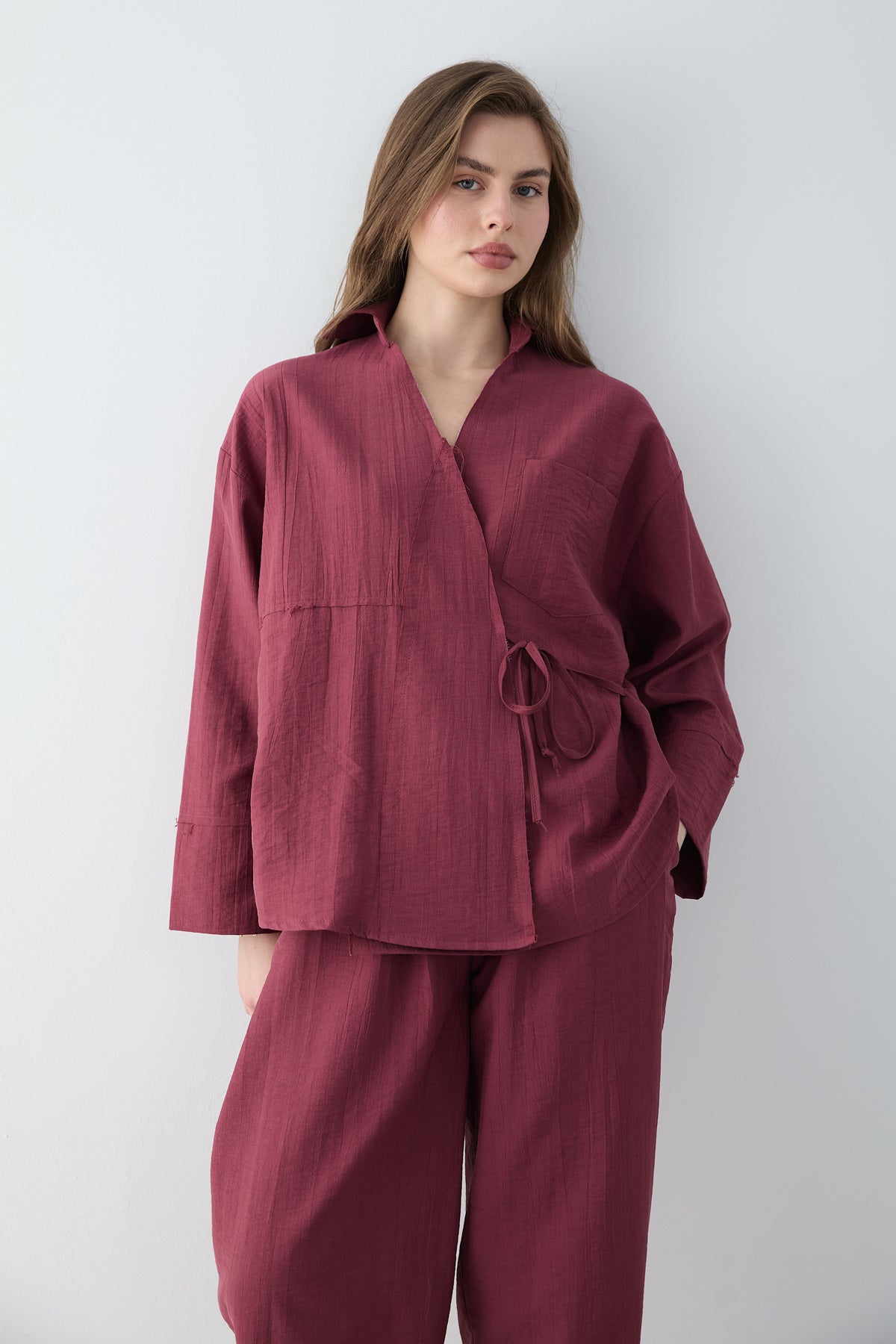 Bluze TWOSS26AU00256 - bordo