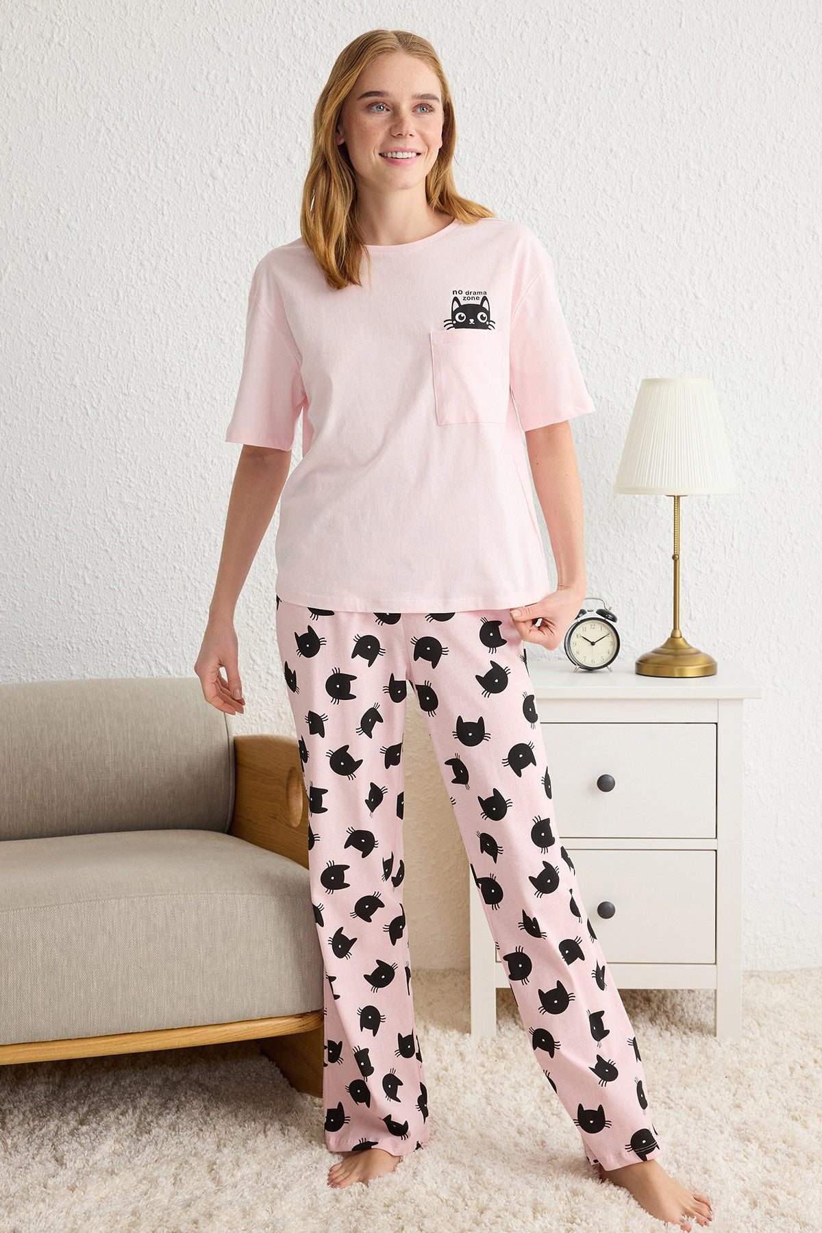 Kompleti THMSS25PT00161 - roze