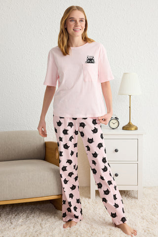 Kompleti THMSS25PT00161 - roze