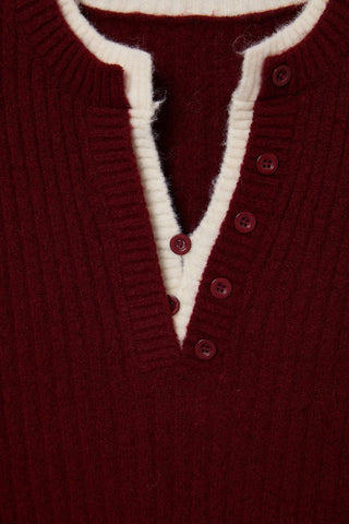 Džemper TWOAW27KZ00282 - bordo