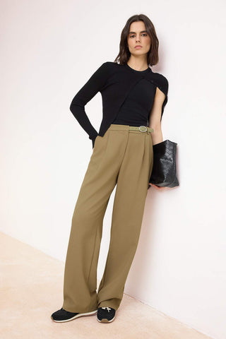 Pantalone TWOSS26PL00053 - khaki [djesi-src-d96ddf381453ecc87e877e1c9a89a301e6f29a77ba9ad845abada6aa9baa0429]