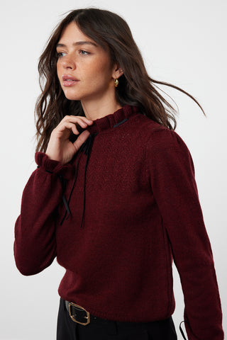 Džemper TWOAW21KZ2355 - bordo