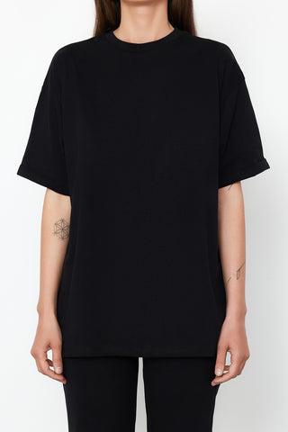 Majice TWOSS24AU00059 - crna