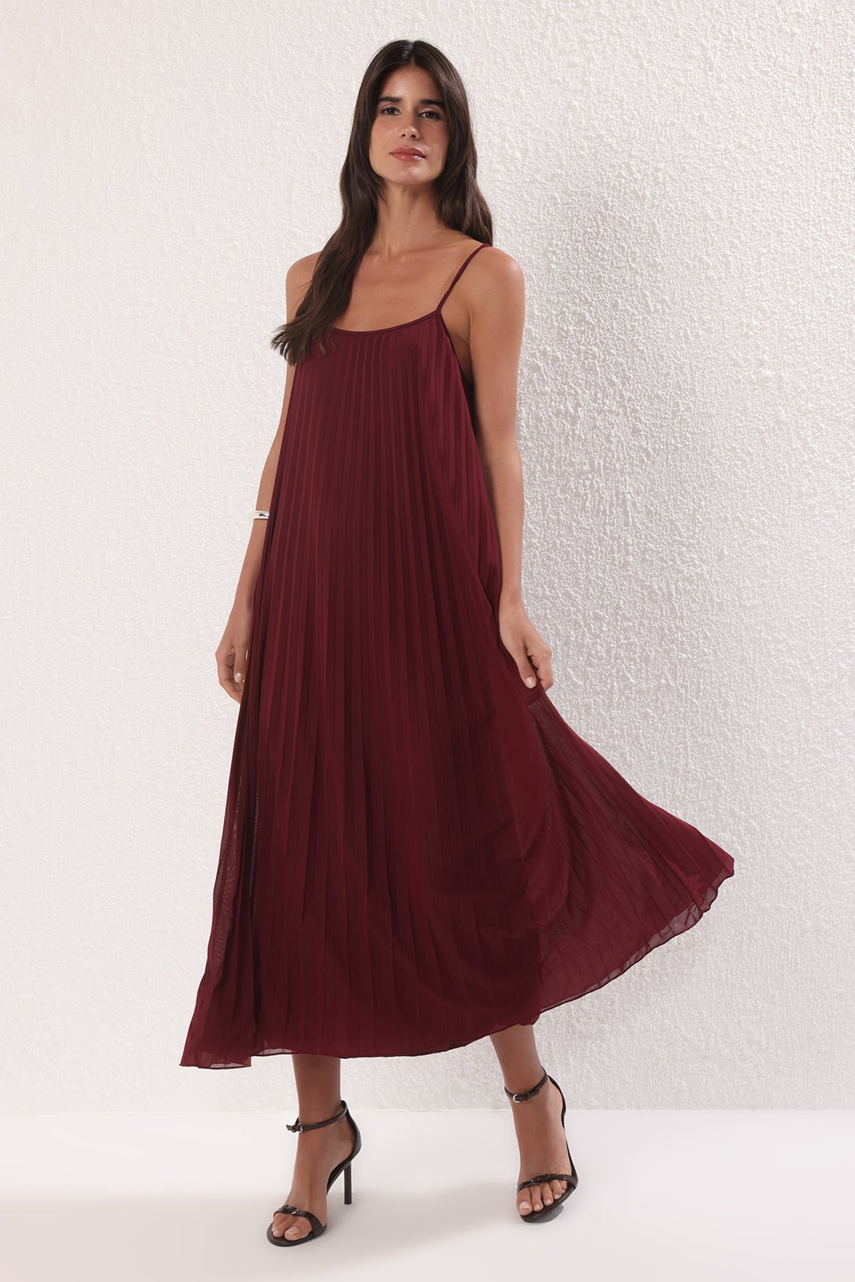 Haljine TWOSS25EL00170 - bordo