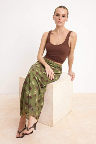 Suknje TWOSS25ET00153 - khaki [djesi-src-0c8ad3f411acec9e3057a91707f99f3c6f1d2e51413c17a61ffb44a6077007ea]