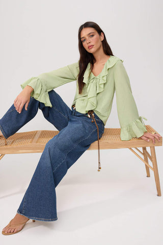 Bluze TWOAW26BZ00290 - zelena