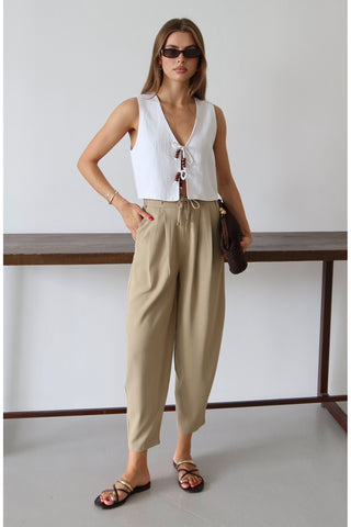 Pantalone TWOSS25PL00126 - khaki [djesi-src-c31ef68e1b6ce7229b3ae9c0703fc154636f6102b1fca17a1e2d06b8624787a5]