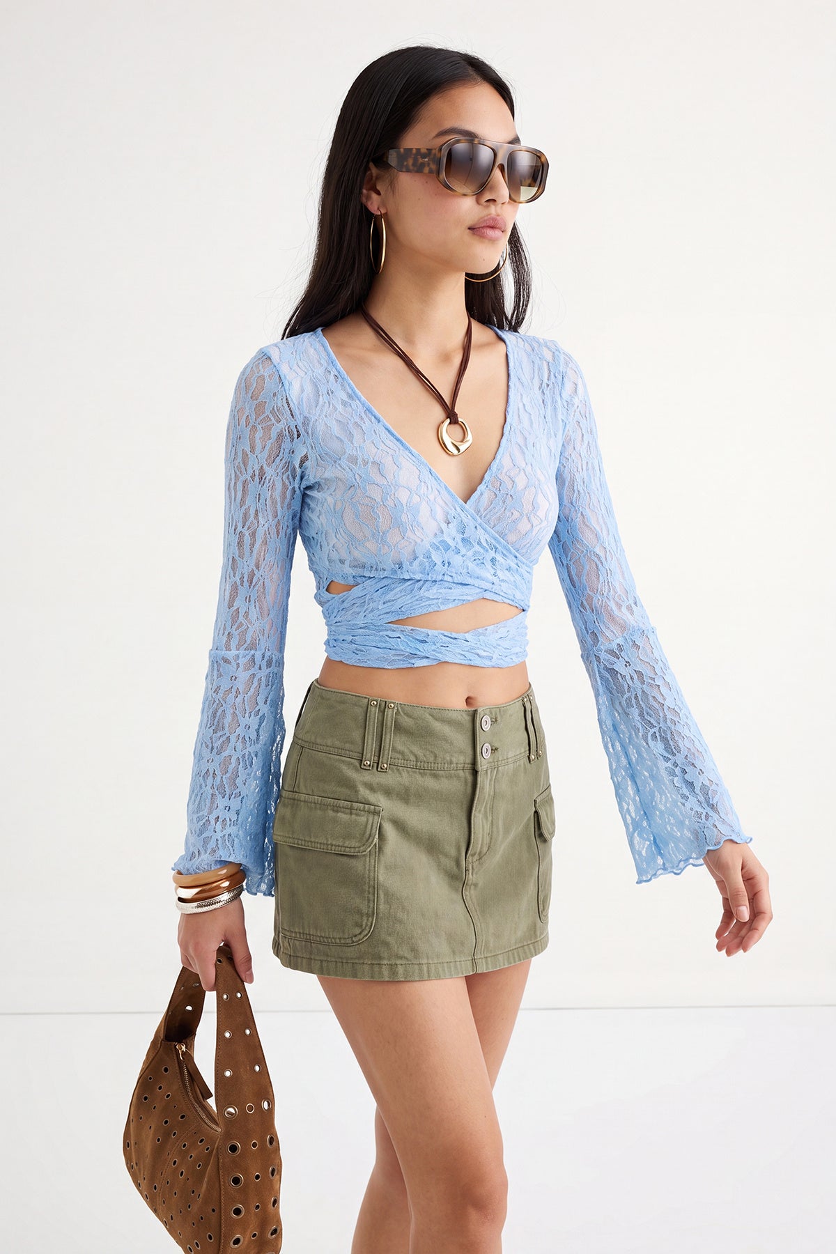 Bluze TWOSS26BZ01078 - plava