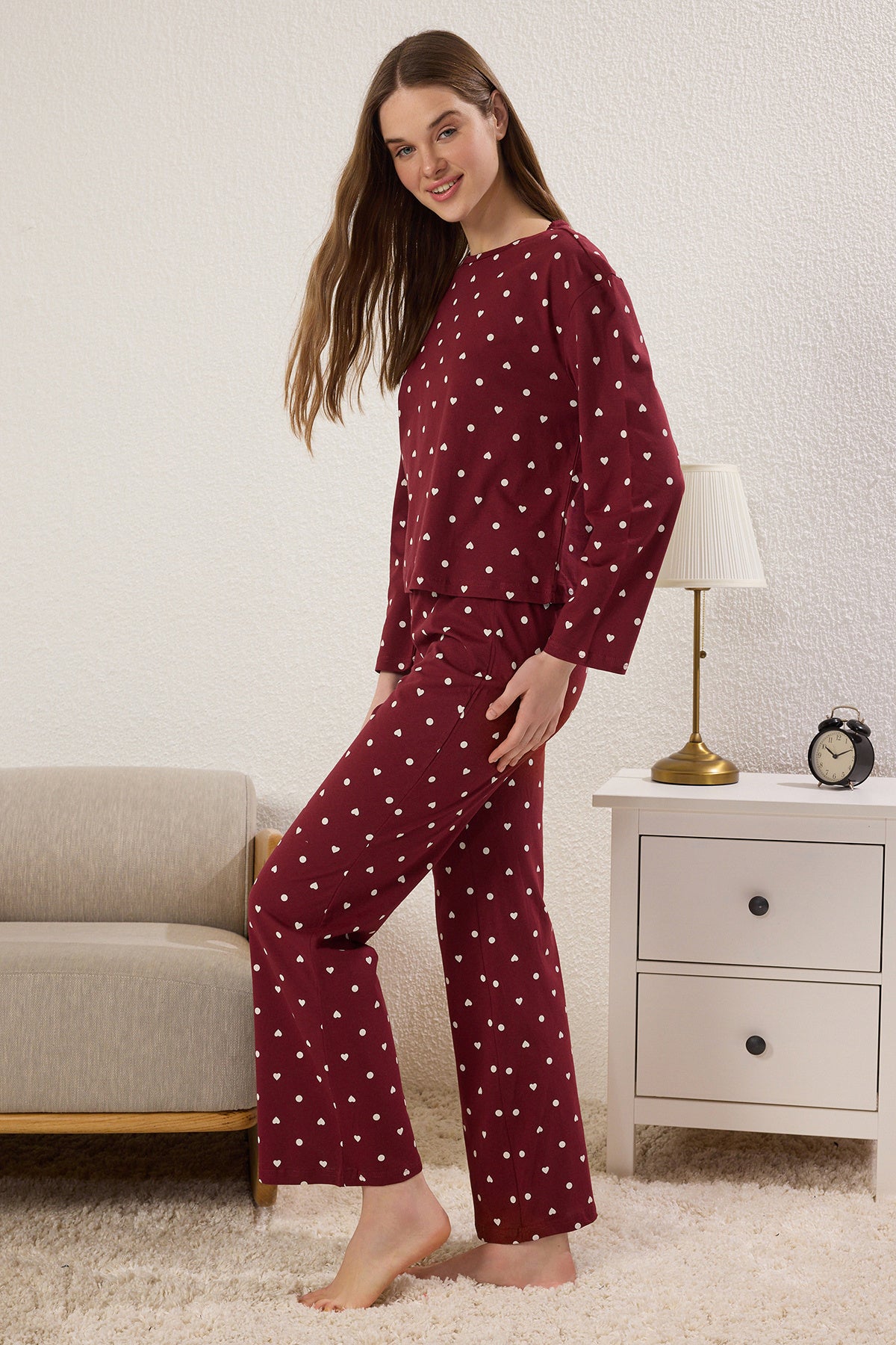 Pidžama THMAW25PT00039 - bordo [djesi-src-a502353dec17bcb9c7959df4847365e77cd8670228b3ee1c65f6d497a0b3b5e3]