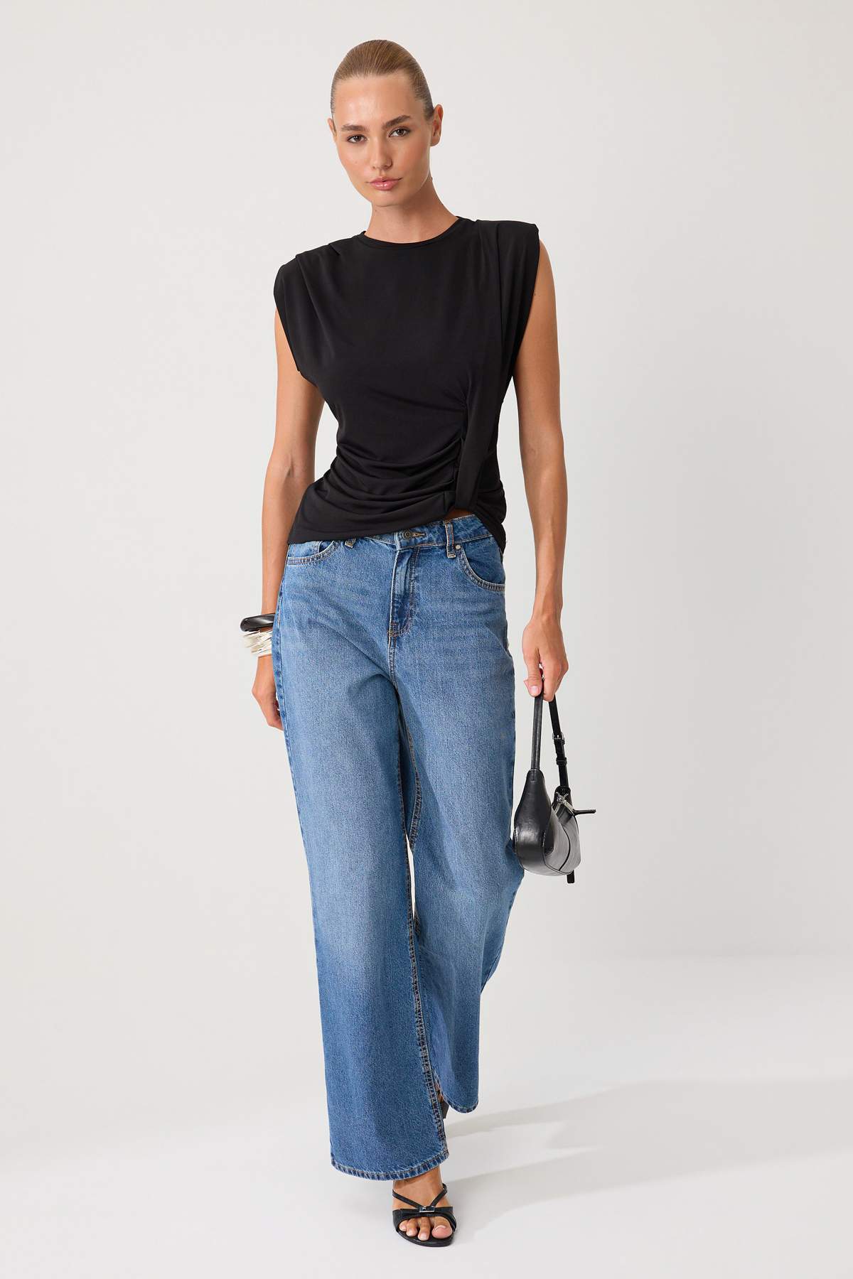 Bluze TWOSS26BZ00939 - crna