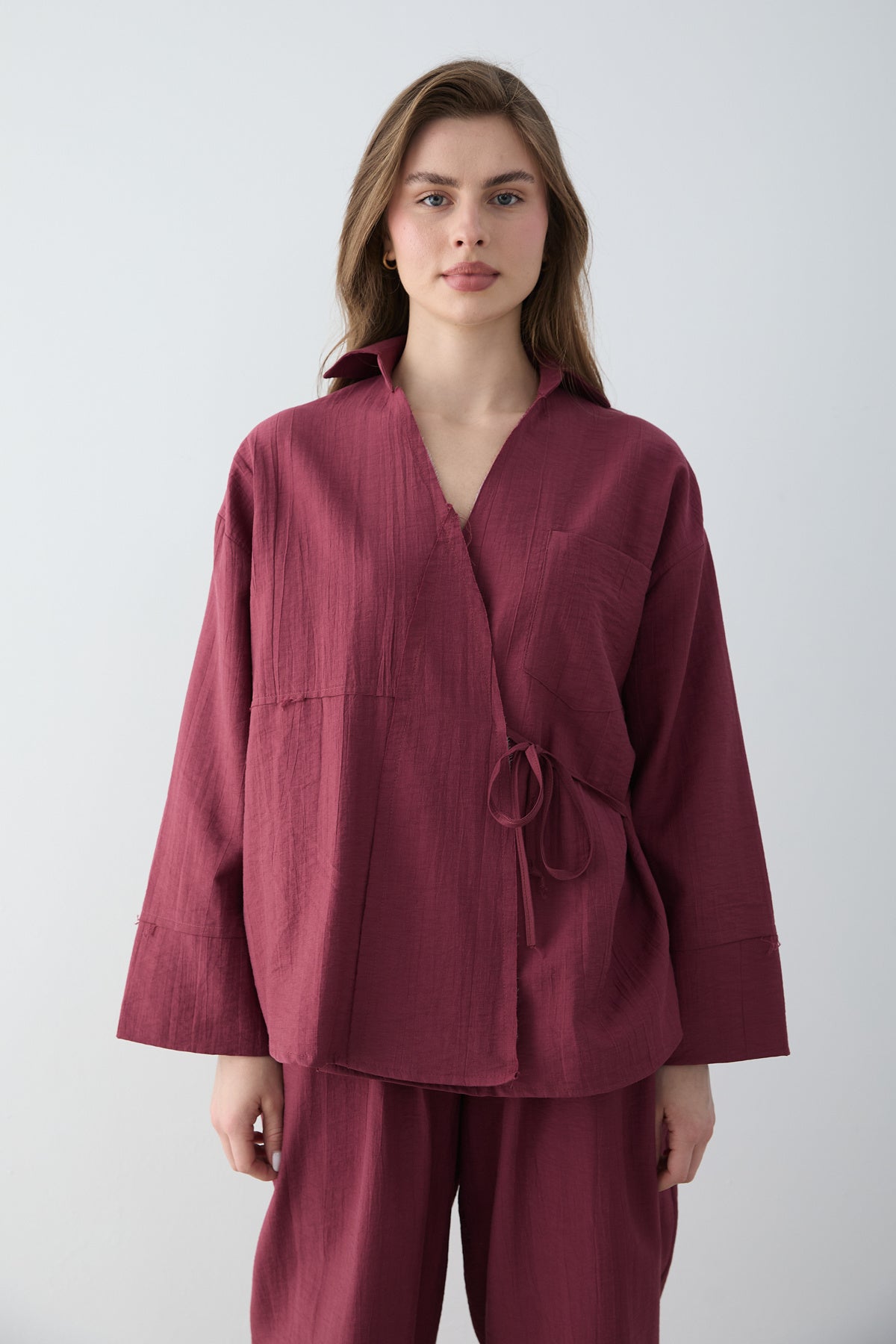 Bluze TWOSS26AU00256 - bordo