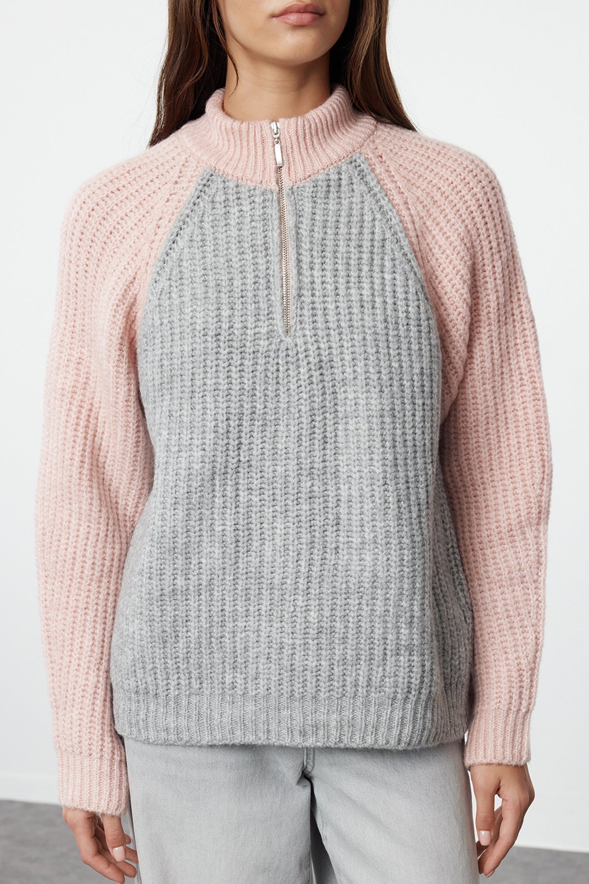 Džemper TWOAW25KZ00179 - roze